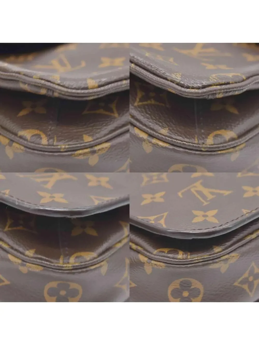 $2750 Louis Vuitton Monogram Pochette Metis PL1138